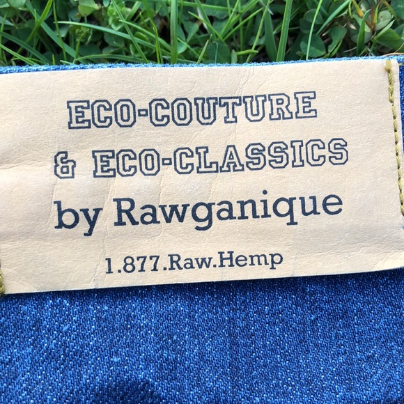 Men’s organic blue jeans - Picture 2 of 2